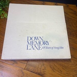 Down Memory Lane 65 Years of Song Hits Box Set